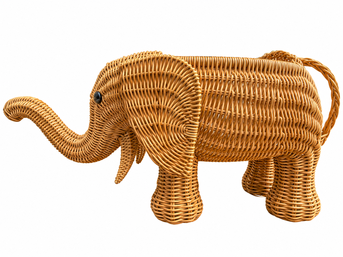 Rattan Elephant
